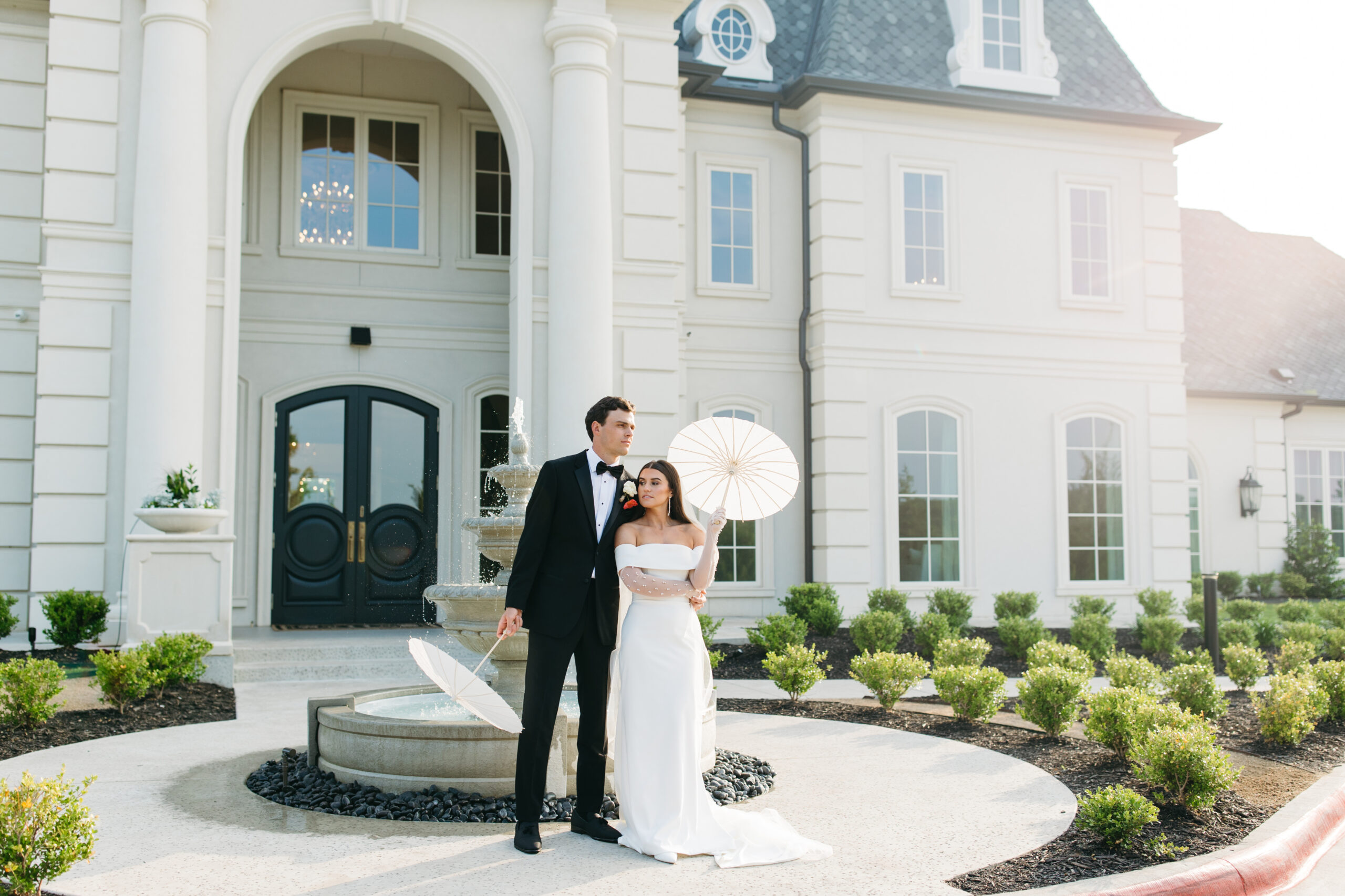 A Black Tie Garden Party Wedding in Dallas, TX - Set against the picturesque backdrop of the Hillside Estate near Dallas, TX, Alec and Kayla's wedding was a celebration of love, life, and the promise of forever.